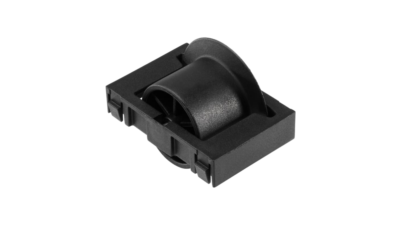 Rodillo transportador RS PRO de Acero Chapado en Zinc con eje  con eje, rodillo de Ø 24mm x 33.3mm, carga máx. 150N