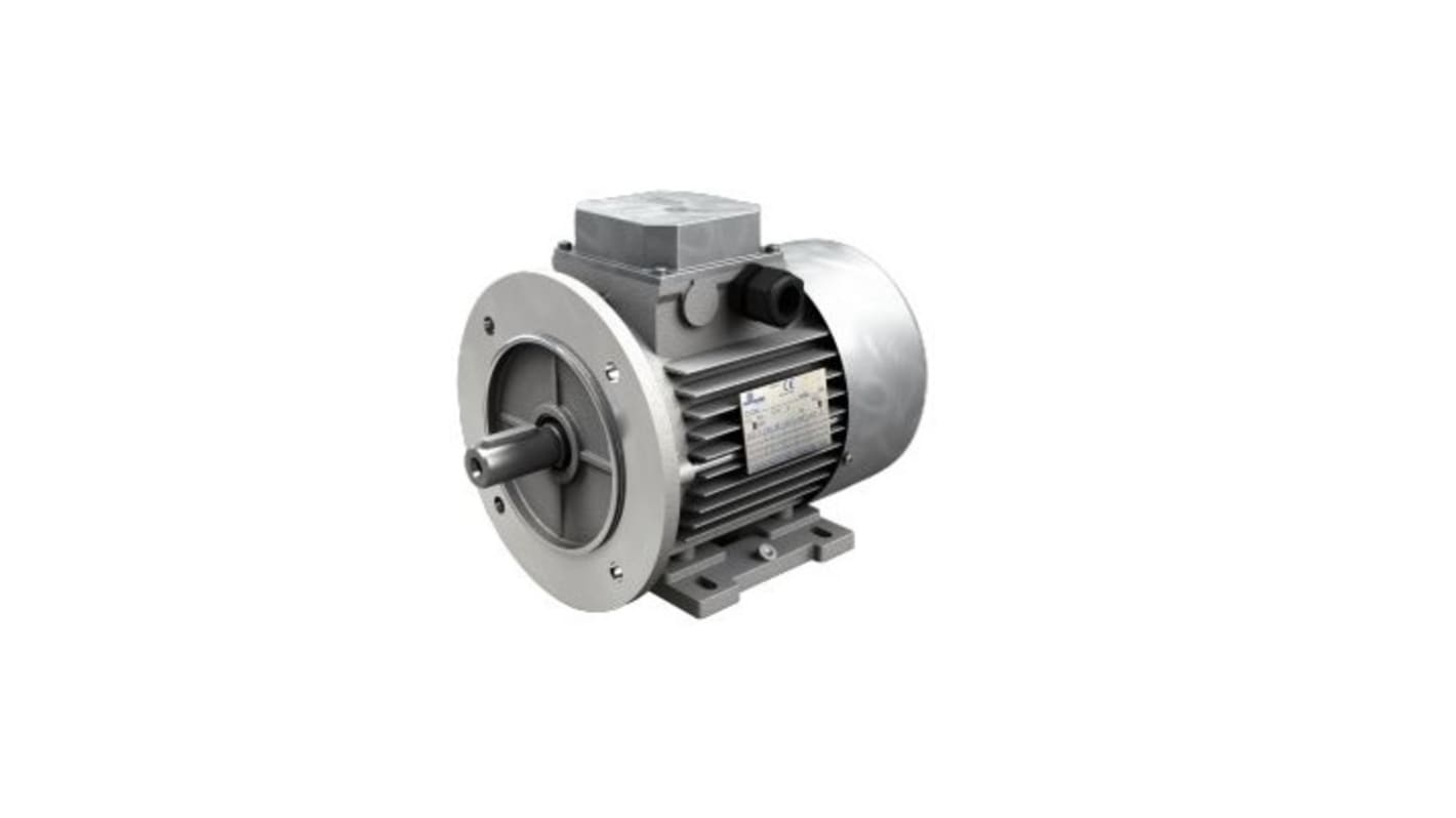 Motovario TH-TBH Induction AC Motor, 180 W, IE2, 3 Phase, 4 Pole, 230/400 V