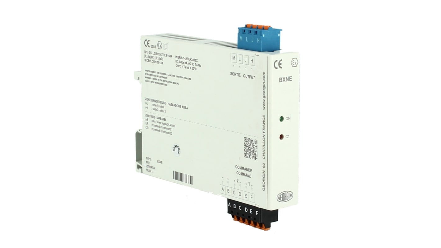 GEORGIN Eigensicheres Netzteil 1-kanalig 24V dc ATEX 160mA max. 23,5V