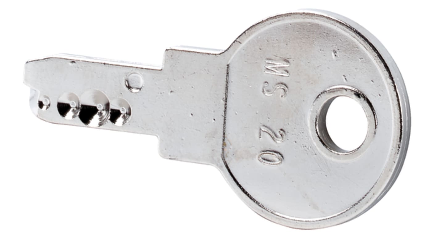 Chiave per interruttore a chiave, 111765 M22-ES-MS20, per uso con M22