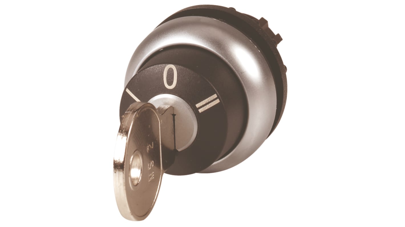 Eaton RMQ Titan 2-position Key Switch Head, Maintained, 22.5mm Cutout