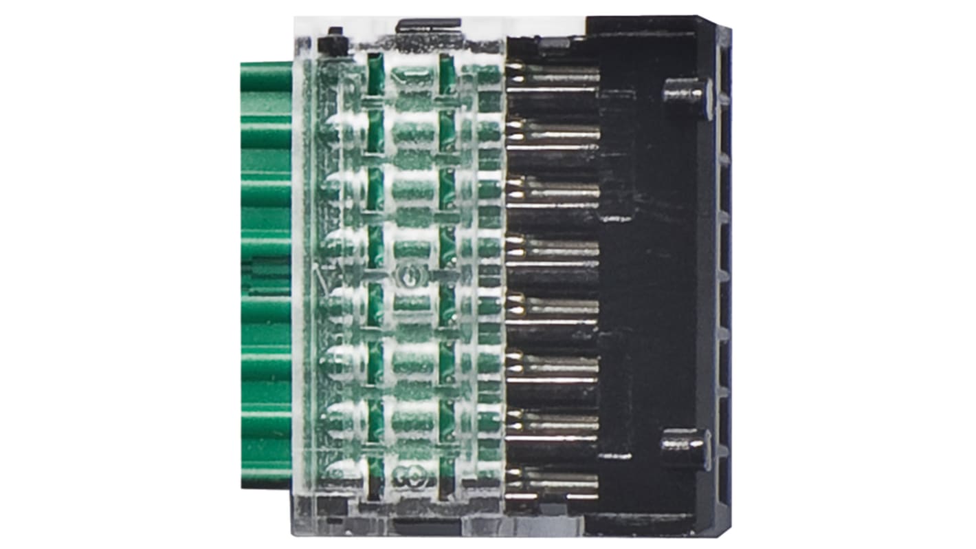 Eaton 片型端子x17.5mm长, 黑色