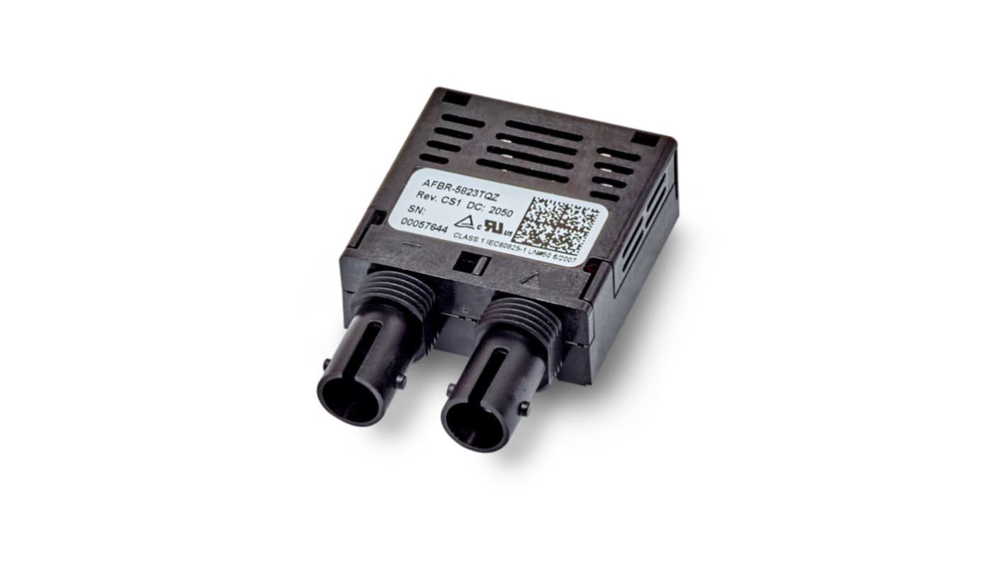 Broadcom 光纤收发器, 峰值发射波长1380nm, ST连接器, 最高100Mbps