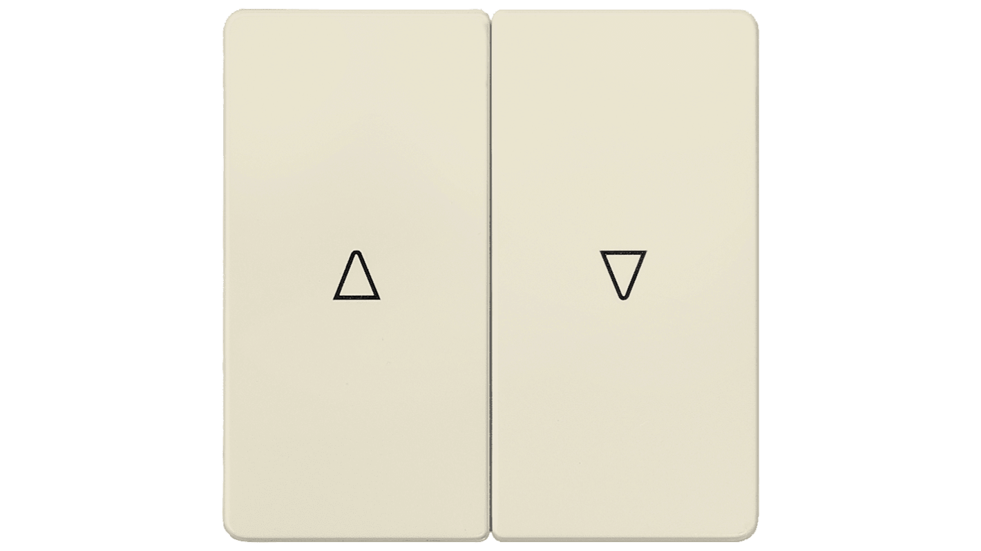 Siemens White Thermoplastic Faceplate & Mounting Plate