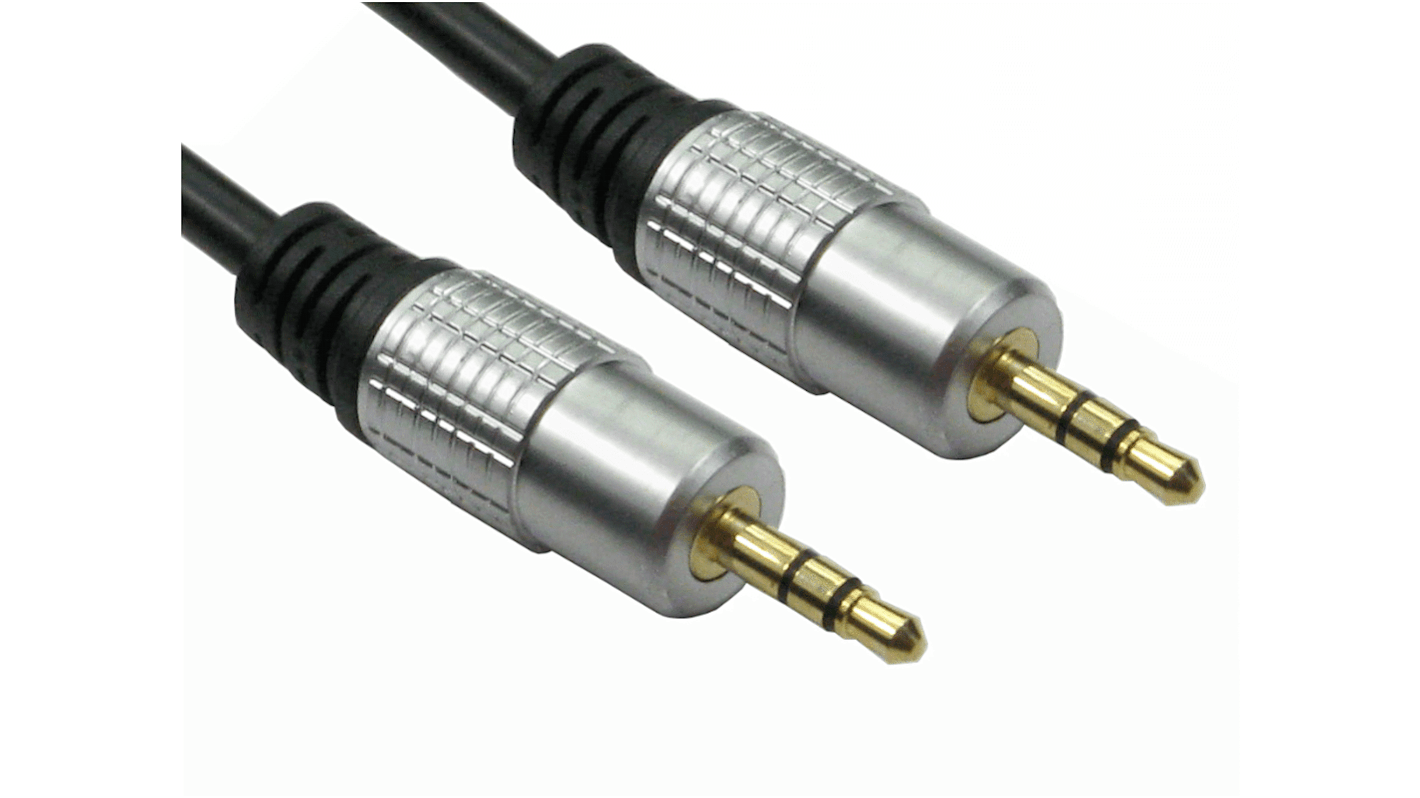 Cavo AUX RS PRO da Presa stereo da 3,5 mm a Presa stereo da 3,5 mm, lungh. 15m