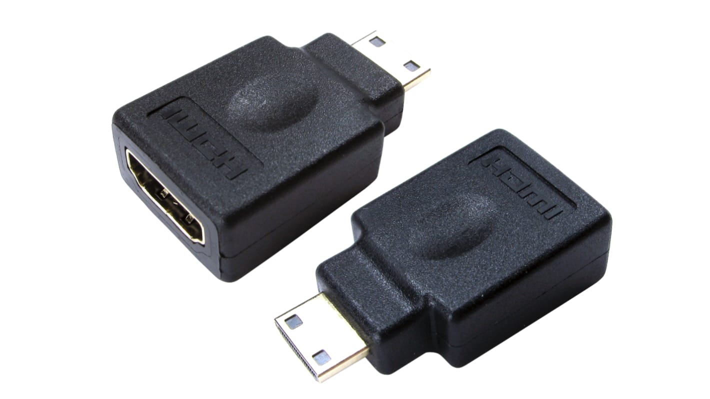 Adattatore HDMI Femmina HDMI (1), RS PRO Mini HDMI maschio