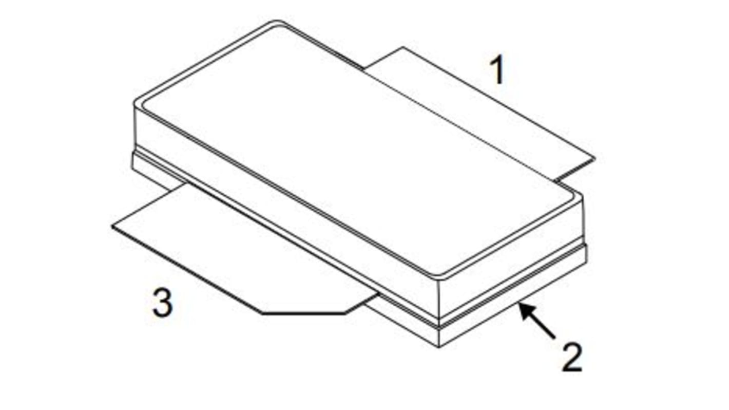 STMicroelectronics RF2L MOSFET, 60 V, 2-Pin B2 RF2L36075CF2