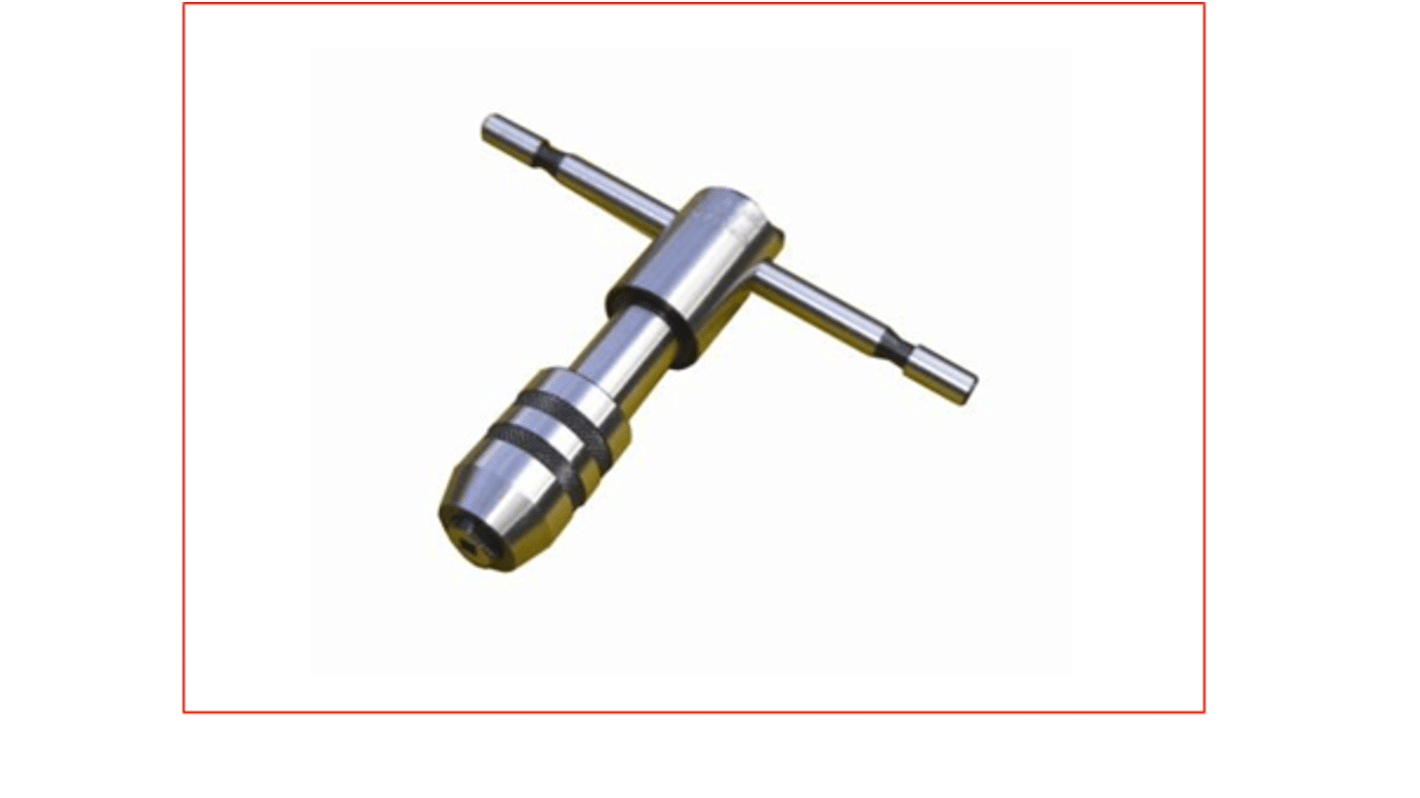 RS PRO T-Handle Tap Wrench Tap Wrench Steel M1.5 → M4