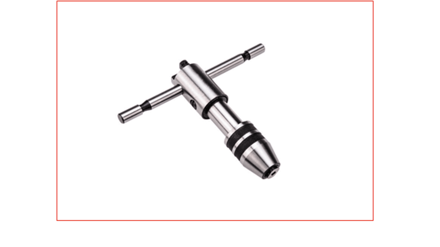 RS PRO T-Handle Tap Wrench Tap Wrench Steel 1/8 To 1/4