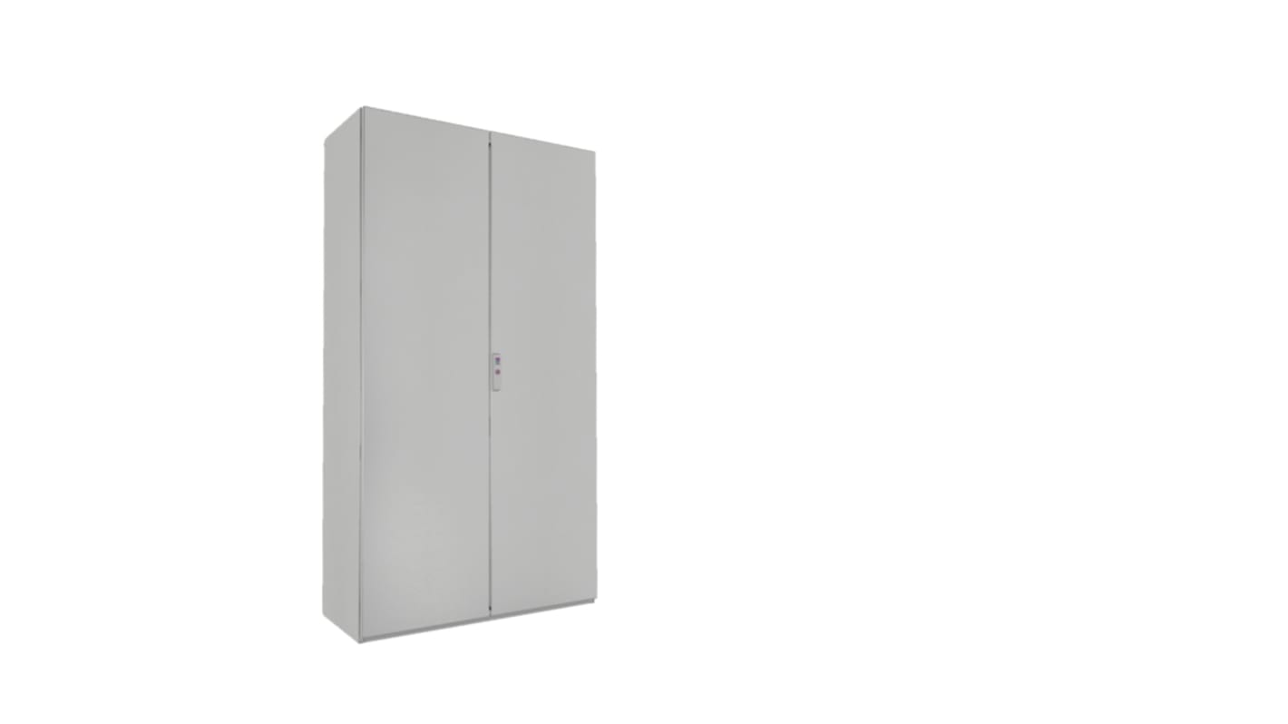 Rittal SE Series Sheet Steel Double-Door-Door Floor Standing Enclosure, Opaque Door, IP55, 1800 x 1000 x 400mm