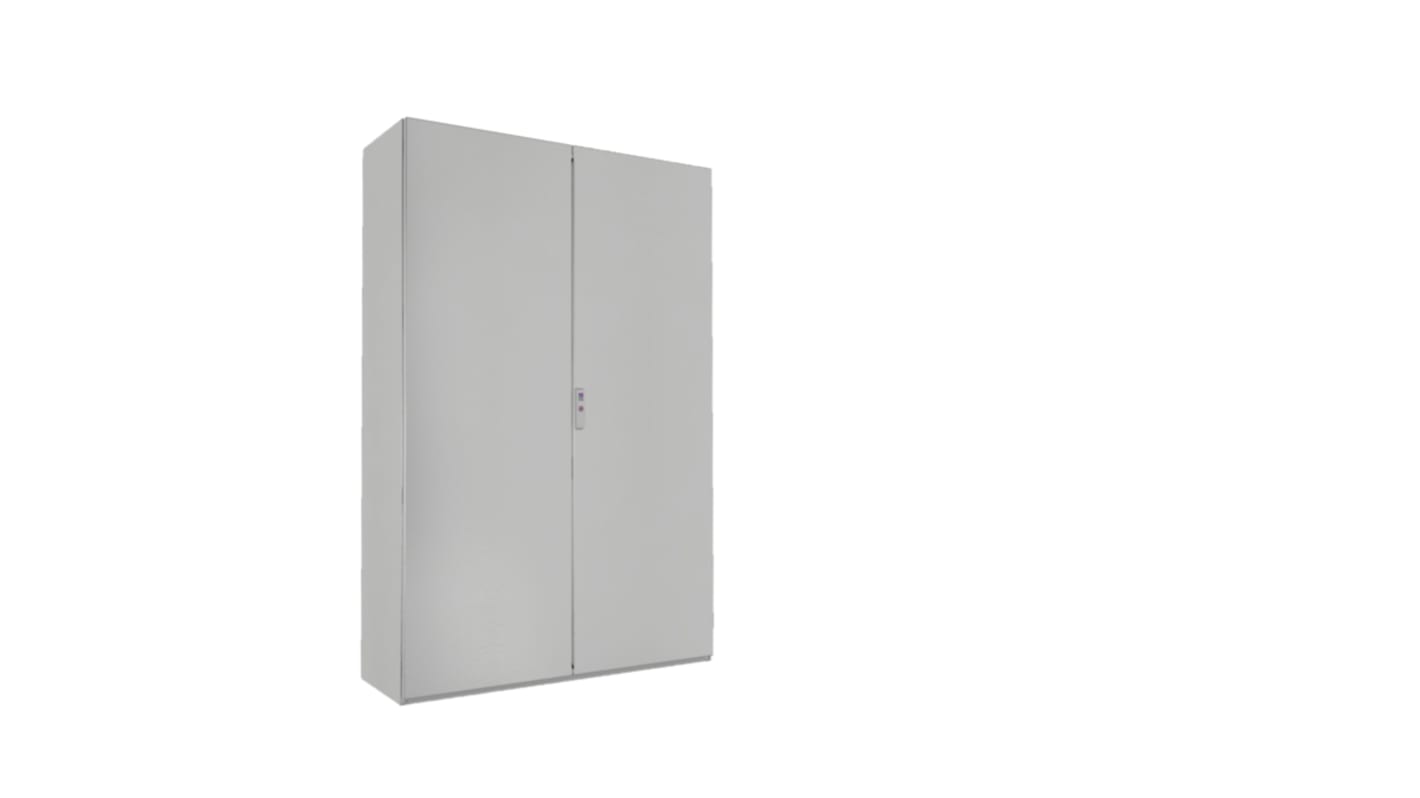 Rittal SE Series Sheet Steel Double-Door-Door Floor Standing Enclosure, Opaque Door, IP55, 1800 x 1200 x 400mm