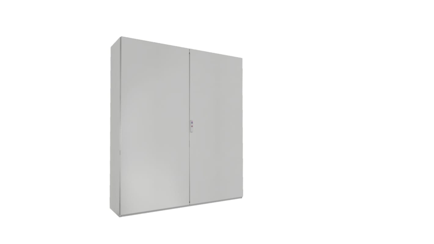 Rittal SE Systemschrank IP55, aus Stahlblech Grau, 2 Türen , 1600 x 400 x 1800mm