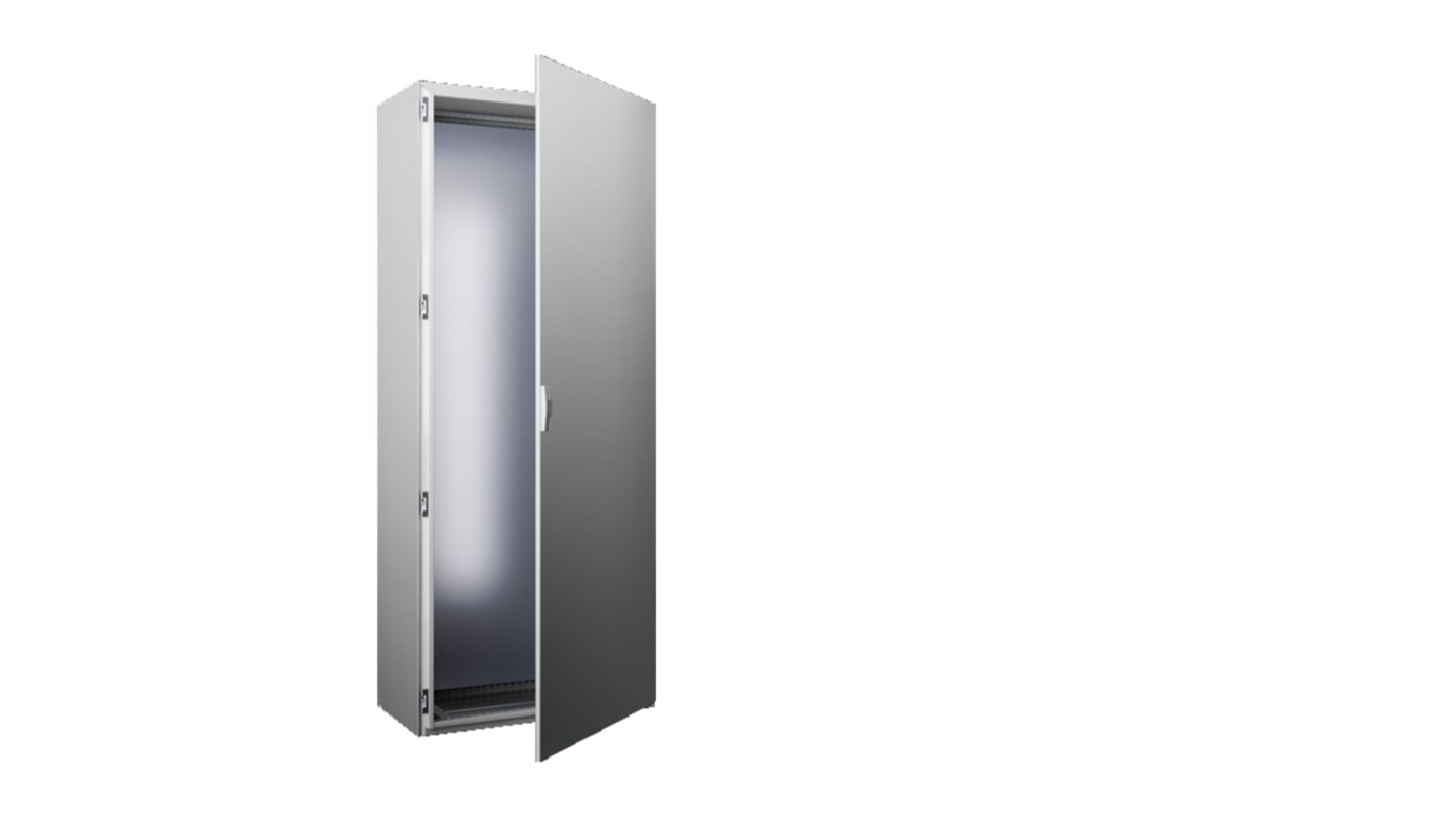 Rittal SE Series Sheet Steel Single-Door-Door Floor Standing Enclosure, Opaque Door, IP66, 2000 x 800 x 600mm