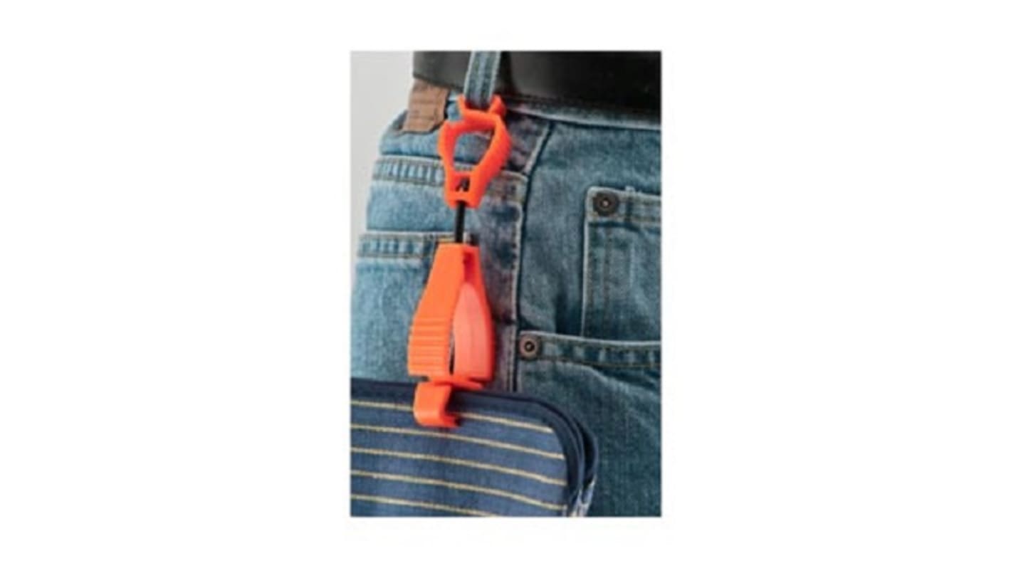 Vision Safe Limited Glove Guard Orange Plastic Glove Holder Glove Grabber