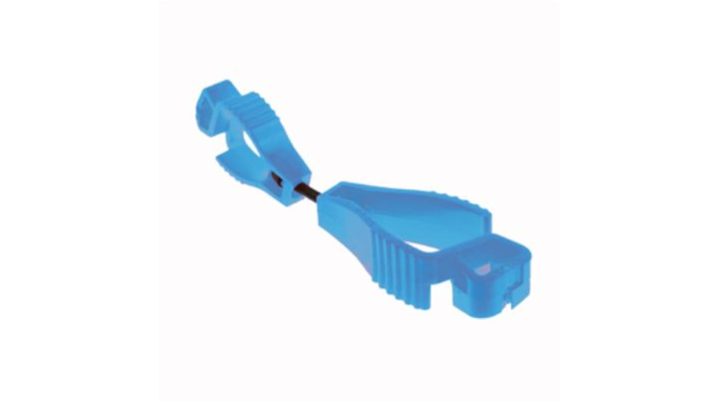 Vision Safe Limited Glove Guard Blue Metal Detectable Plastic Glove Holder Glove Grabber