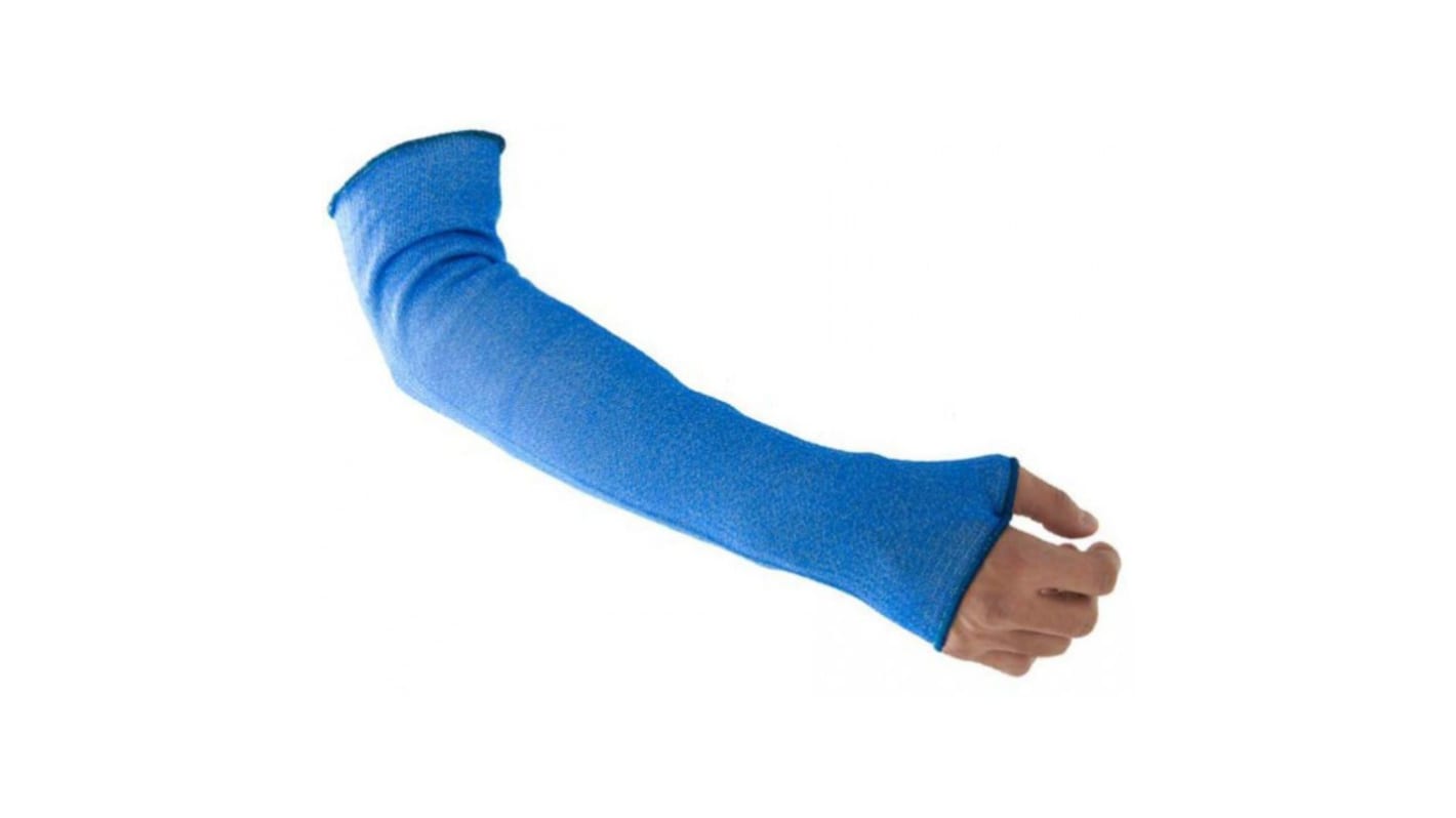 Tilsatec Blue Reusable Yarn Protective Sleeve for Cut Resistant Use, 20in Length, One Size