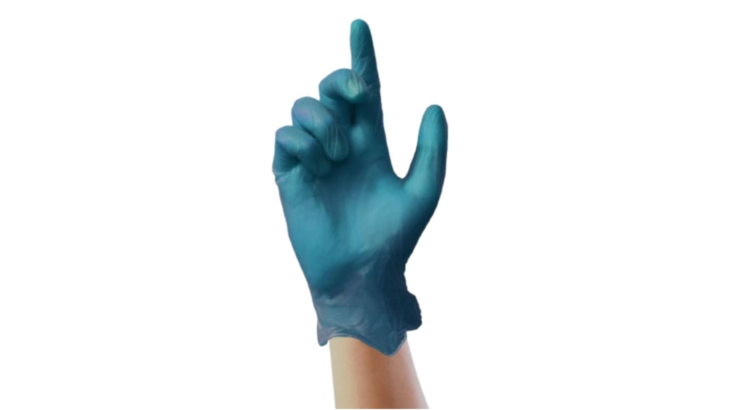 Gants jetables Unigloves Unicare Soft taille 9, L, Vinyle Non poudrés, x 100 gants
