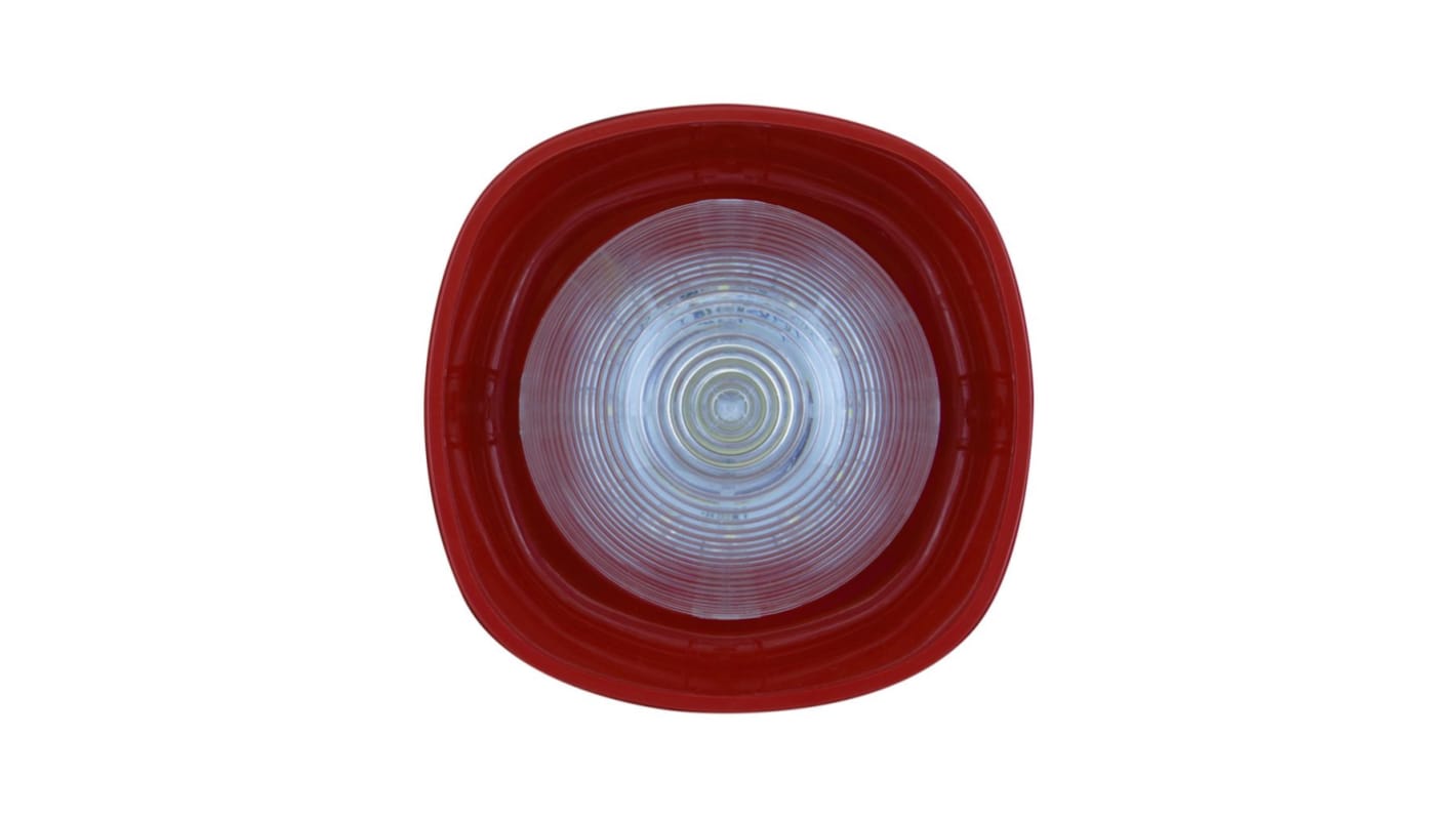 Eaton EF Series White Sounder Beacon VAD, 25.5 → 35 V dc, IP21, Wall Mount
