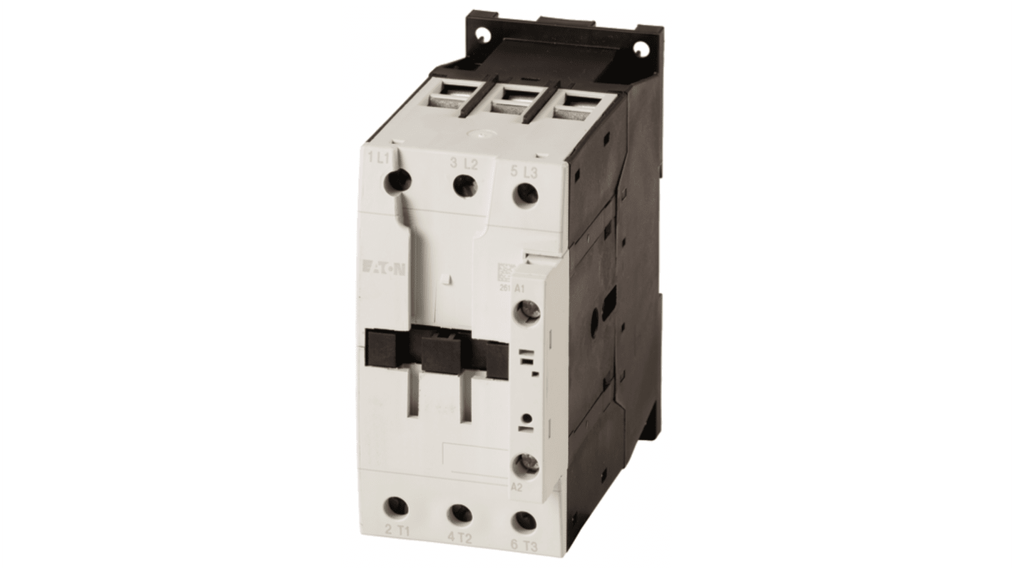 Contattore Controllo motori Eaton, 3 poli, NO, 60 A, 18,5 kW, bobina 230 V