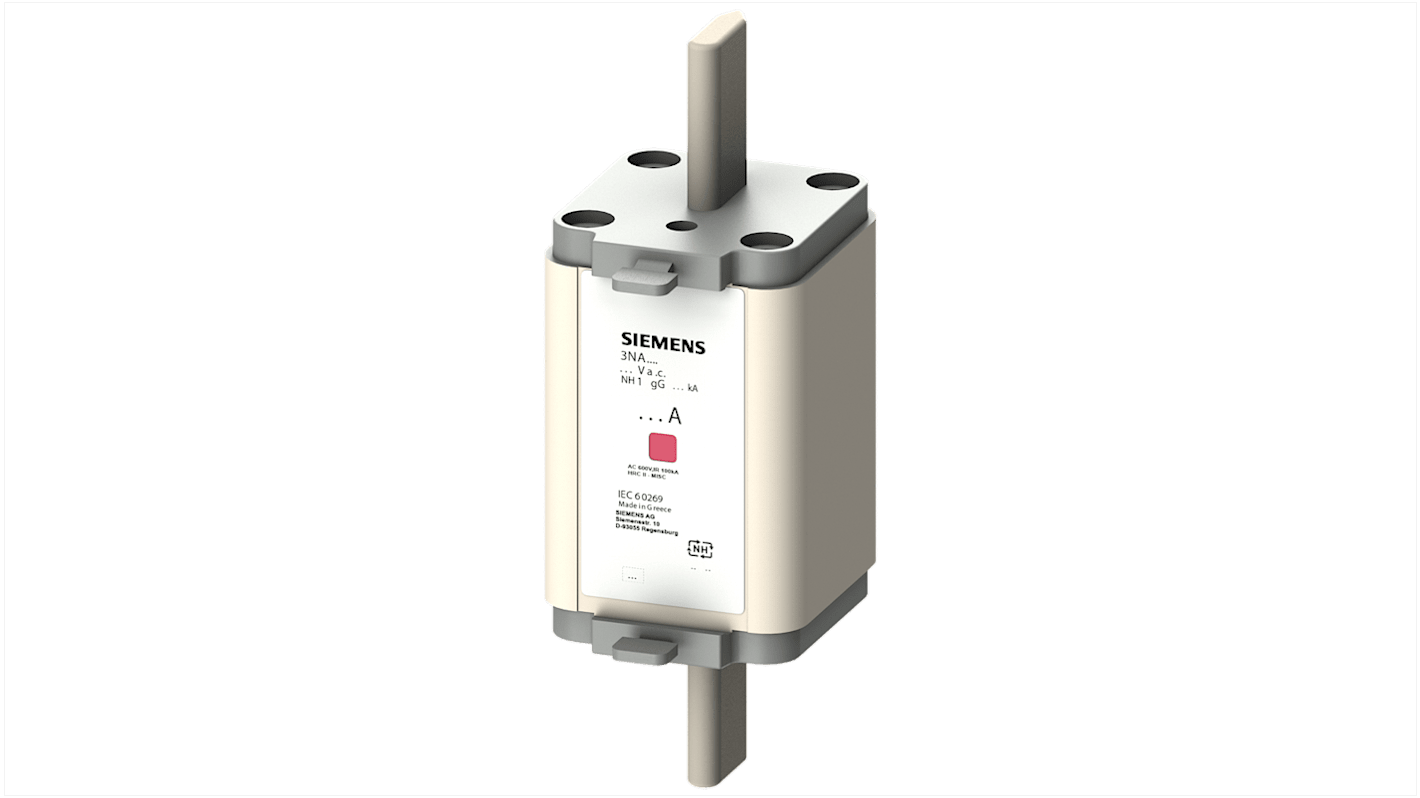 Fusible BS88 à pattes centrées 80A Siemens NH1 690V, gG