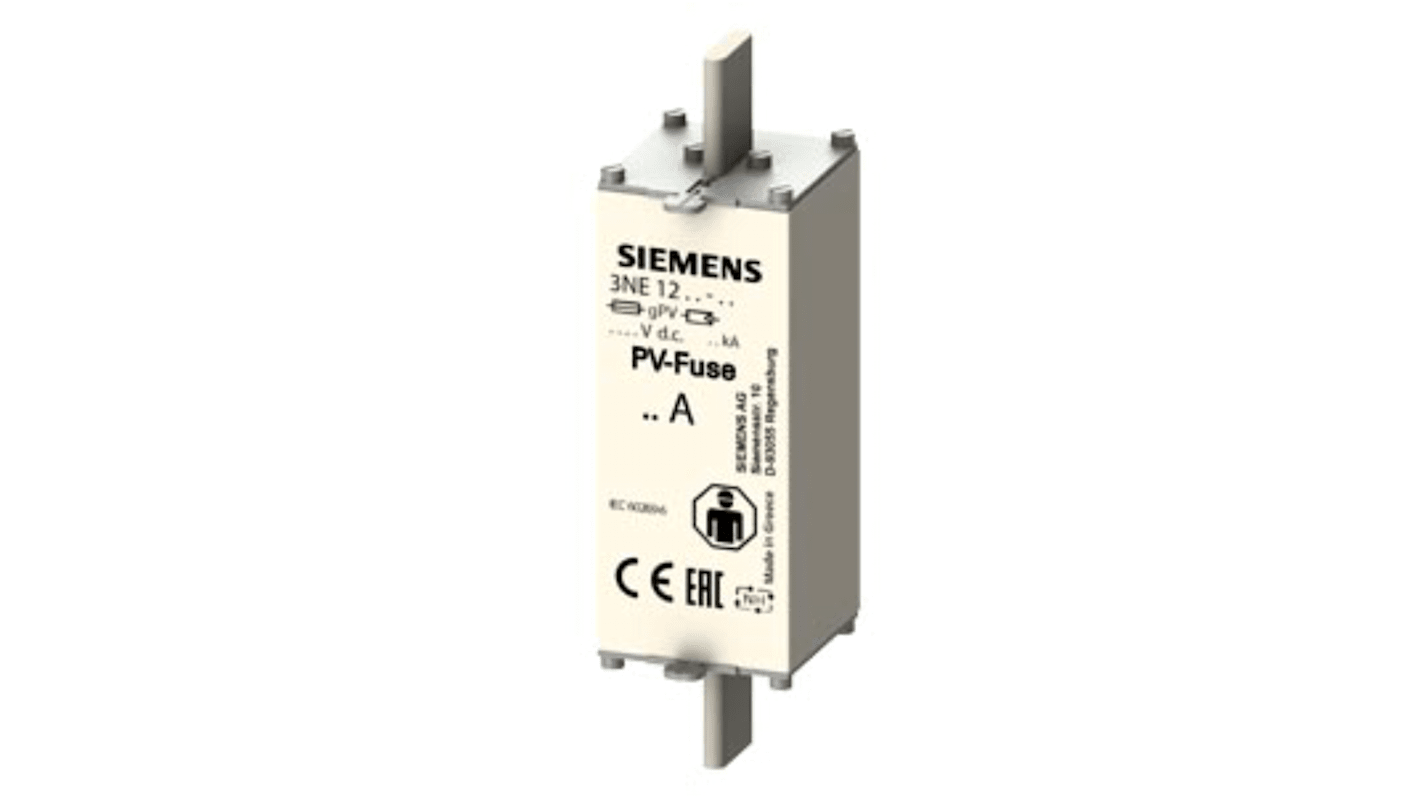 Siemens センタータグヒューズ, 定格電流 80A, 1.5kV