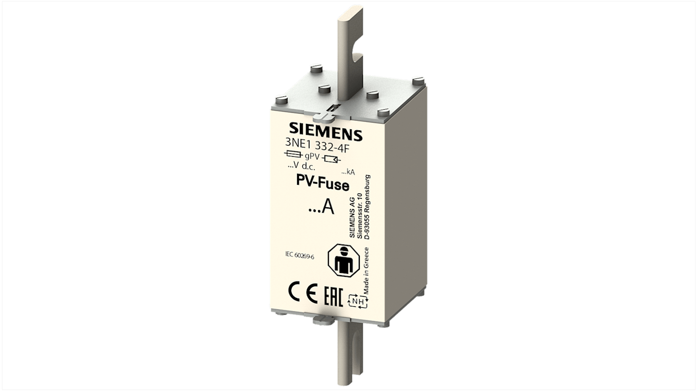 Siemens 400A Centred Tag Fuse, NH2L, 1kV