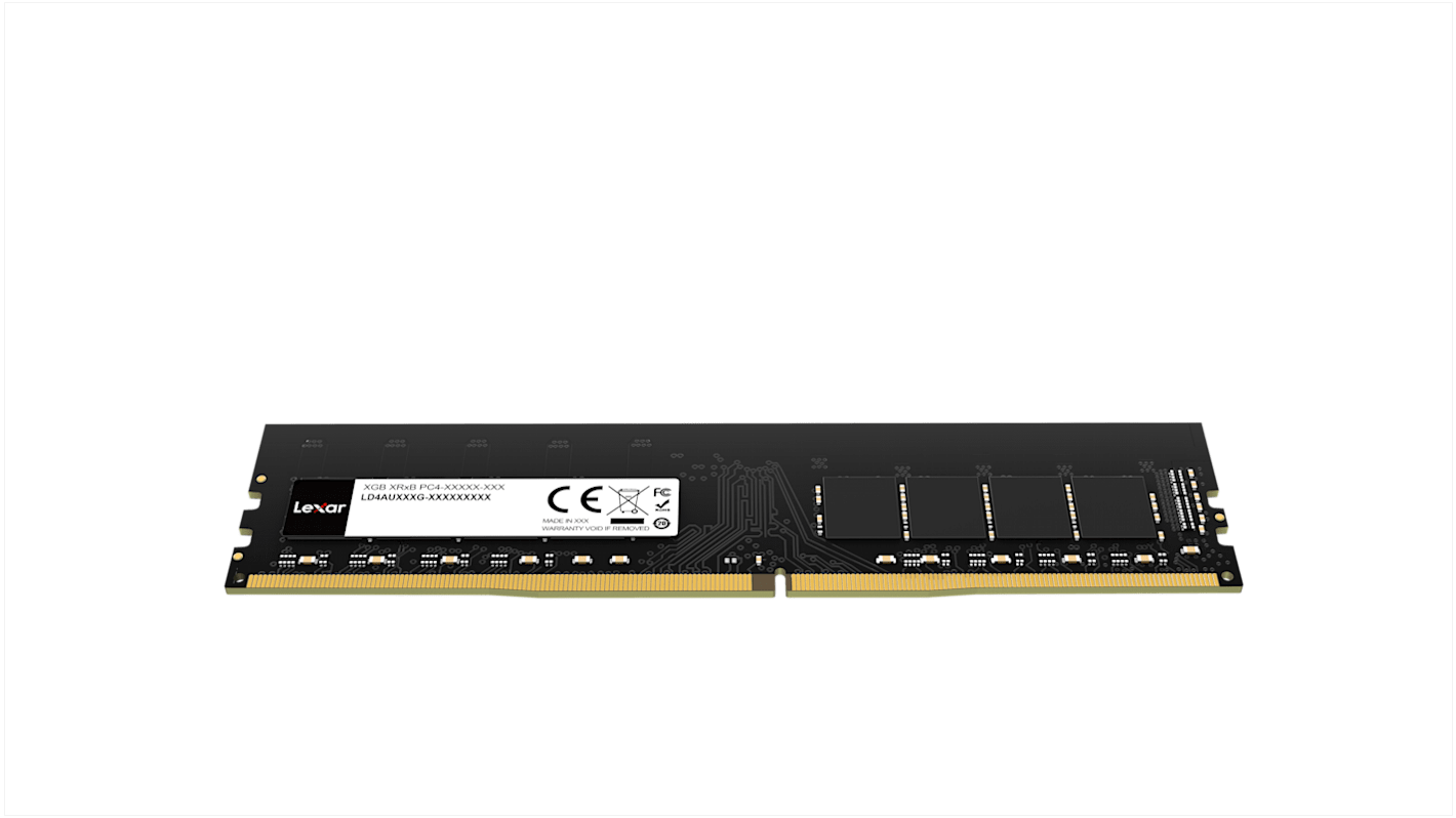 Lexar 台式机内存, 32 GB, DDR4, 3200MHz, DIMM插槽