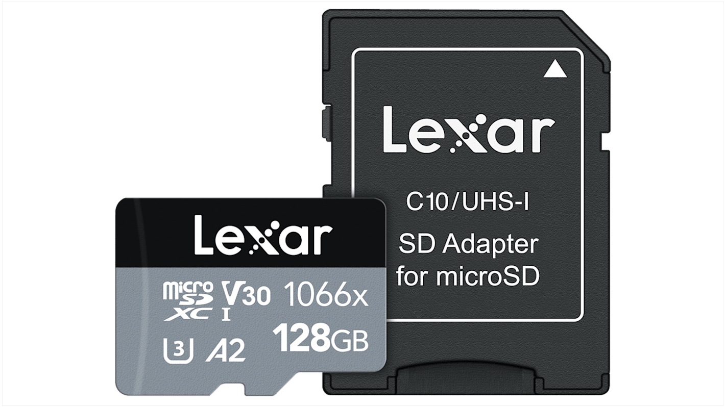 Micro SD Lexar, 128 GB, Scheda MicroSDXC