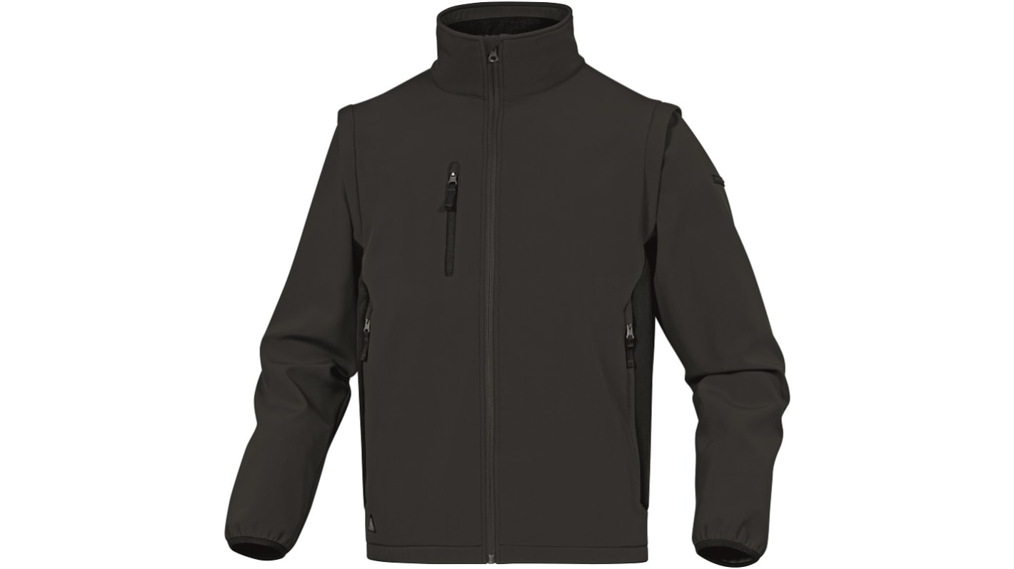 Delta Plus MYSEN2 Grey/Black Softshell Jacket, 3XL