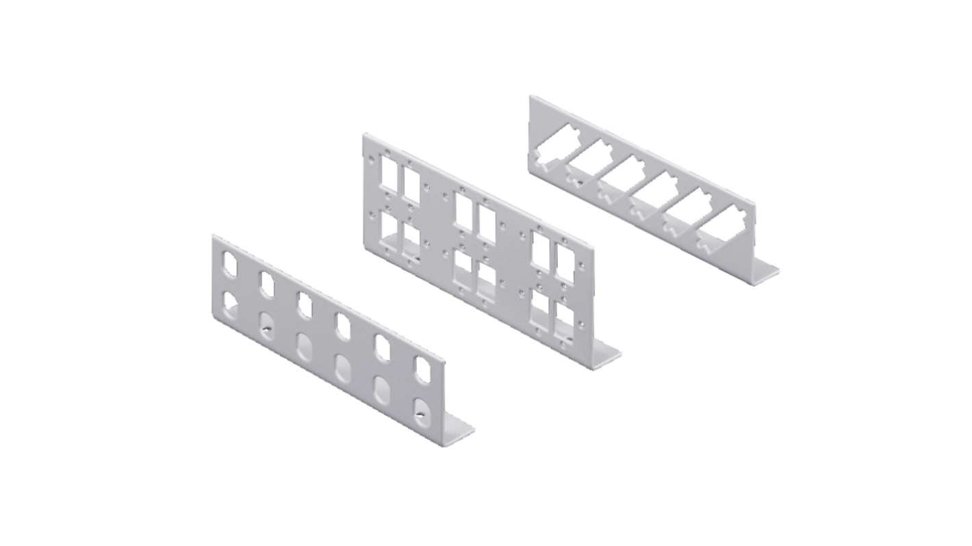 Rittal 12 Port ST Simplex Fibre Optic Patch Panel