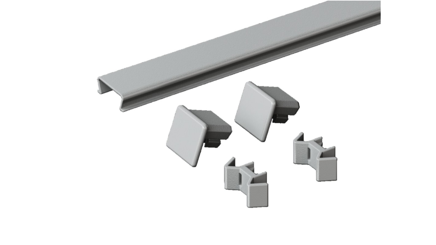 Rittal TS Series Stainless Steel Baying Cover, 500mm L for Use with TS, TS IT, VX, VX IT