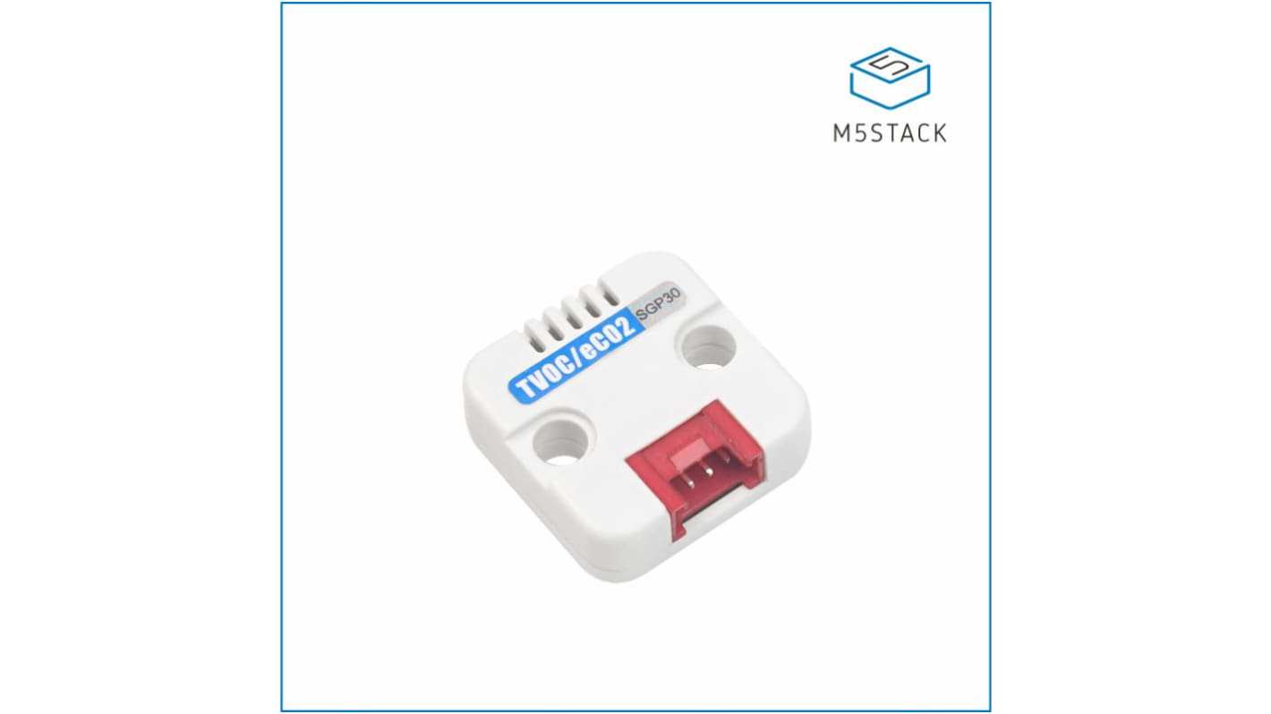 M5Stack TVOC/eCO2 Gas Unit Gas Sensor Gas Sensor Board for SGP30 M5 Core, M5StickC, M5StickV