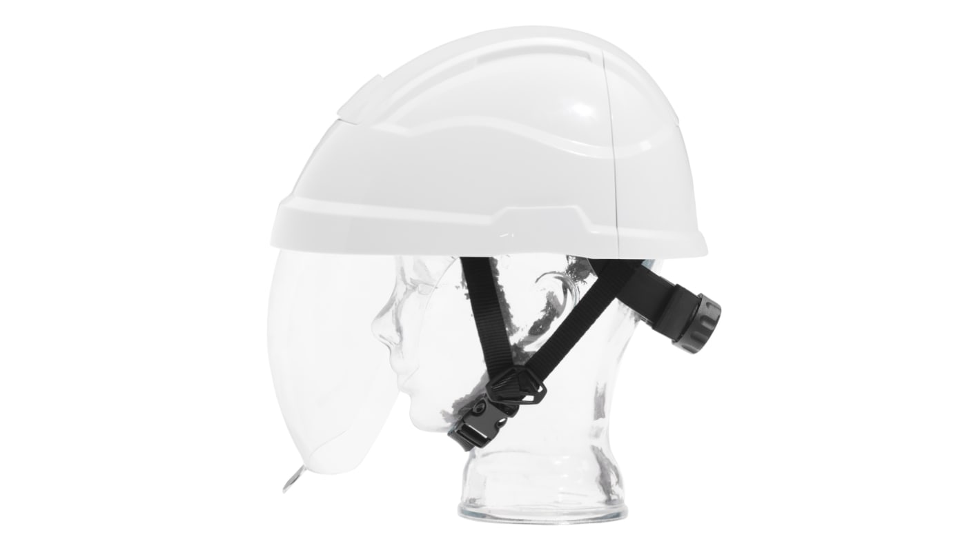 Penta TC42ES White Helmet with Chin Strap, Adjustable
