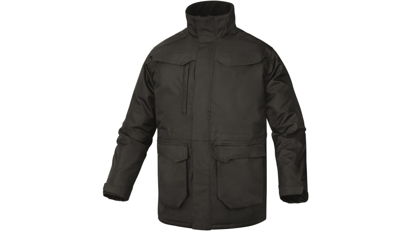 Delta Plus CARSON2 Black Parka Jacket, L