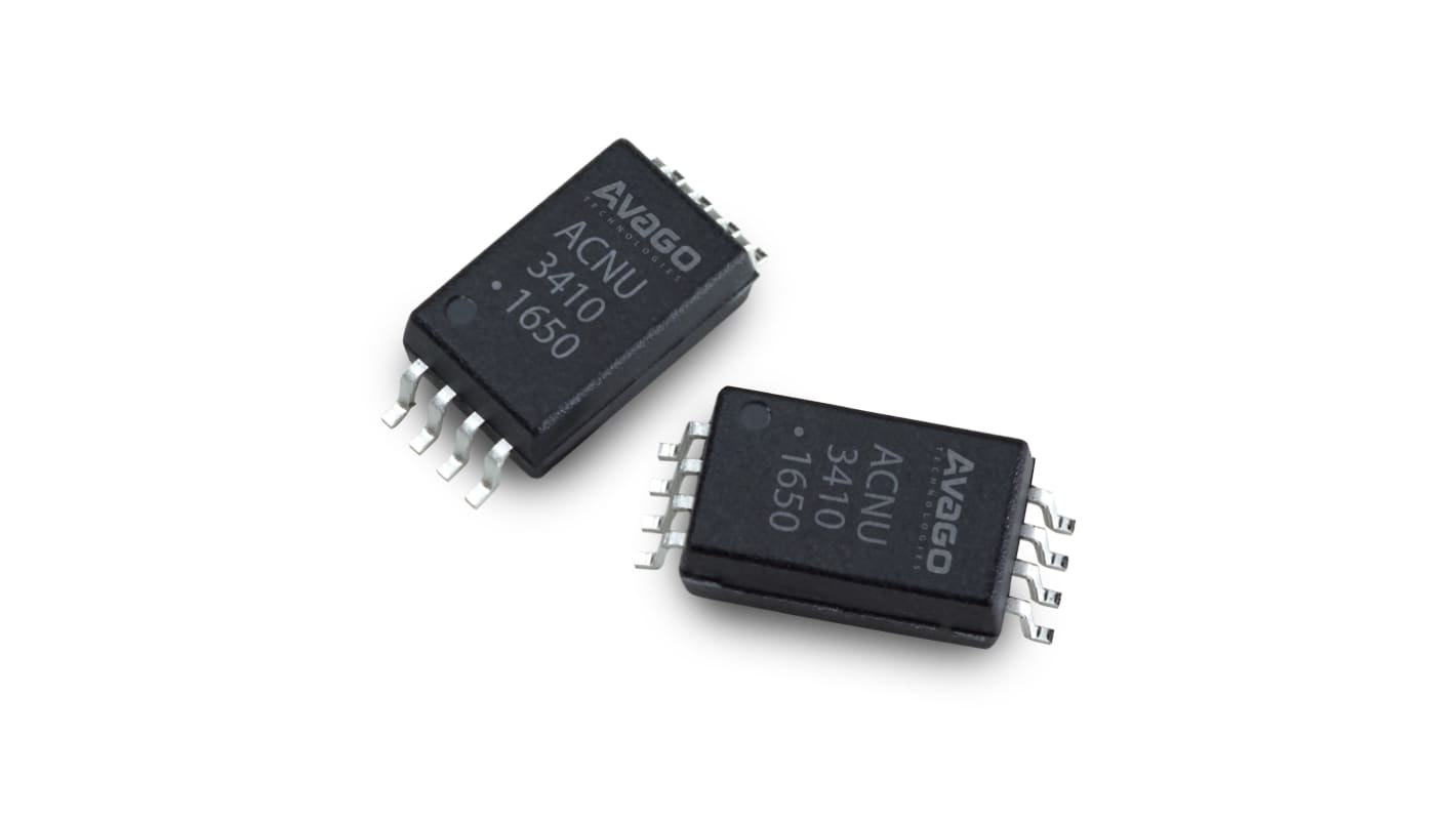 Broadcom, ACNU-3410-500E IGBT Gate Drive Output Optocoupler, Surface Mount, 8-Pin DIP