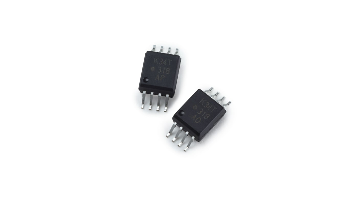 Broadcom, ACPL-K34T-500E IGBT Gate Drive Output Optocoupler, Surface Mount, 8-Pin SO