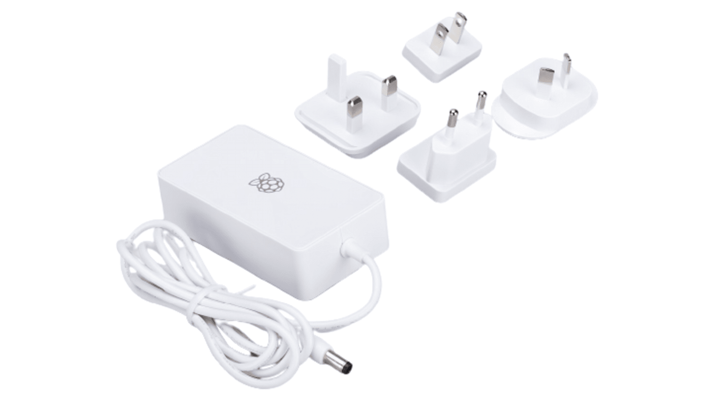 Alimentatore per Raspberry Pi Raspberry Pi con Connettore USA, cavo da 1.5m