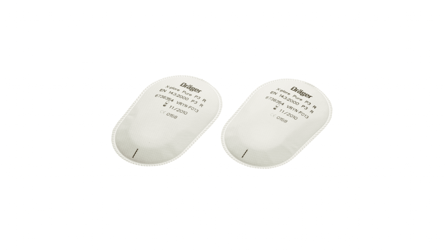 Filter DRAEGER Dust for use with Draeger X-plore Bayonet Half Masks 3300 &amp; 3500, Full Face Mask 5500 6738354
