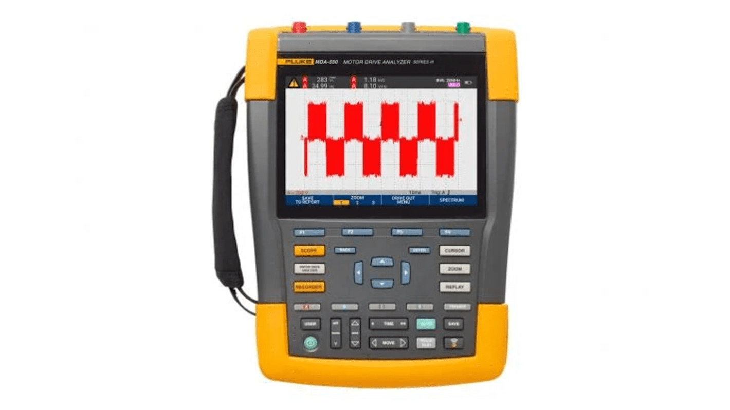 Osciloscopio Portátil Fluke MDA-550-III, canales:4 A, 550MHZ