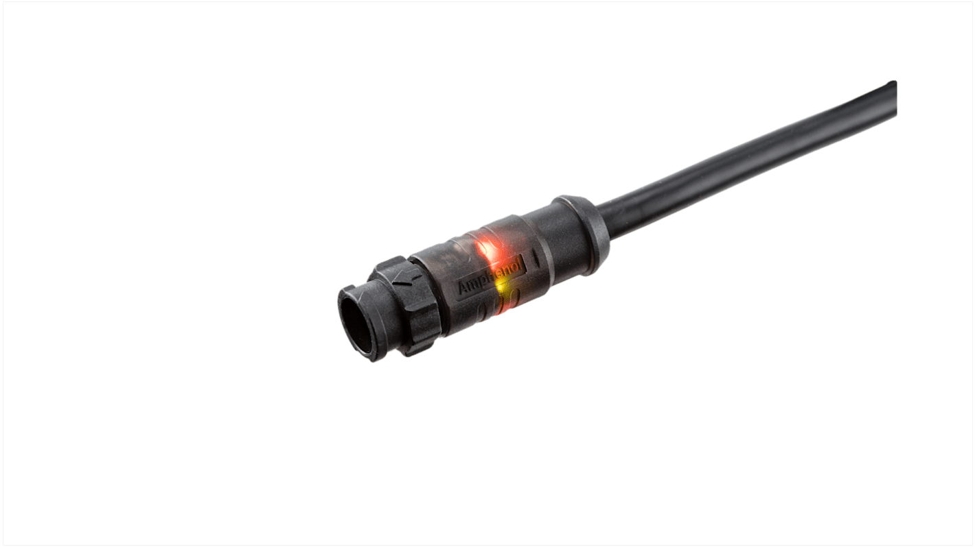Cavo sensore/attuatore Amphenol Industrial 5 cond., Ø 6.2mm, L. 2m