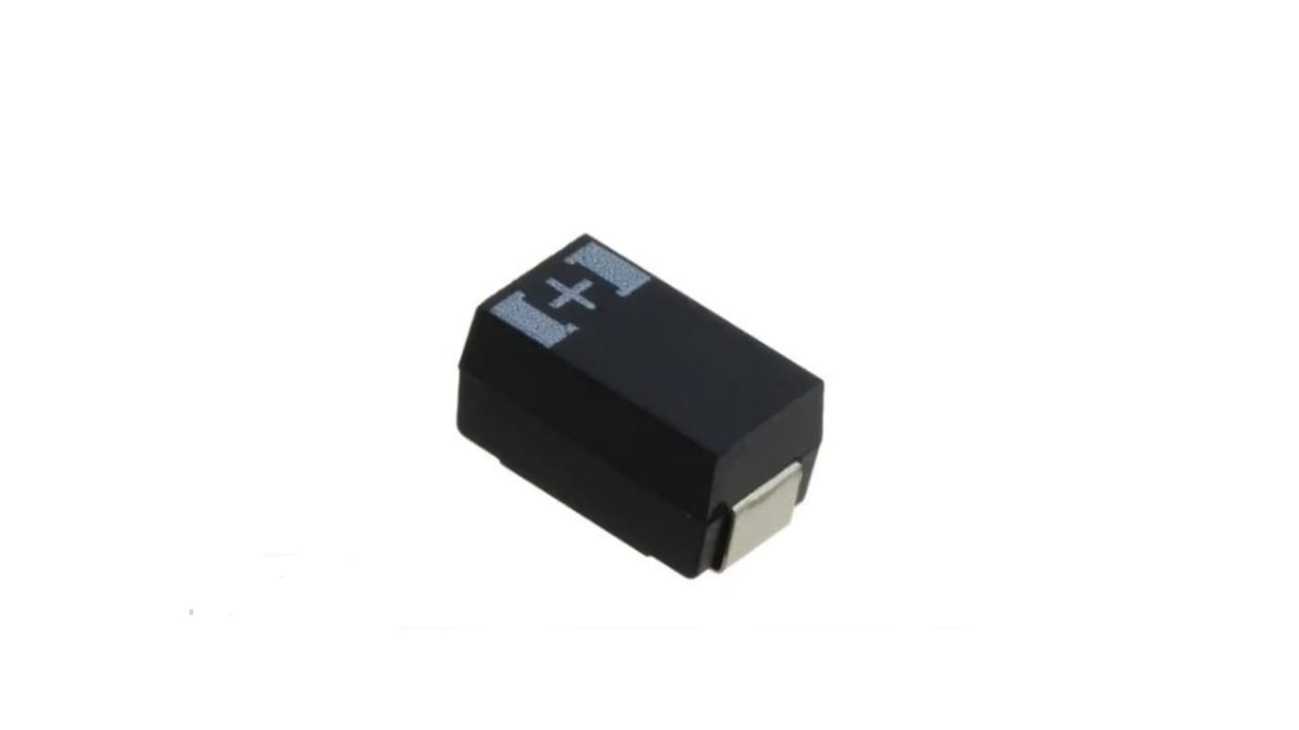 Panasonic 220μF Tantalum Capacitor 6.3V dc, TPB Series