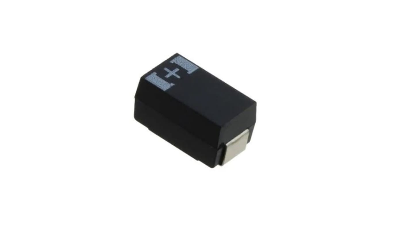 Panasonic 220μF Tantalum Capacitor 6.3V dc, TPE Series