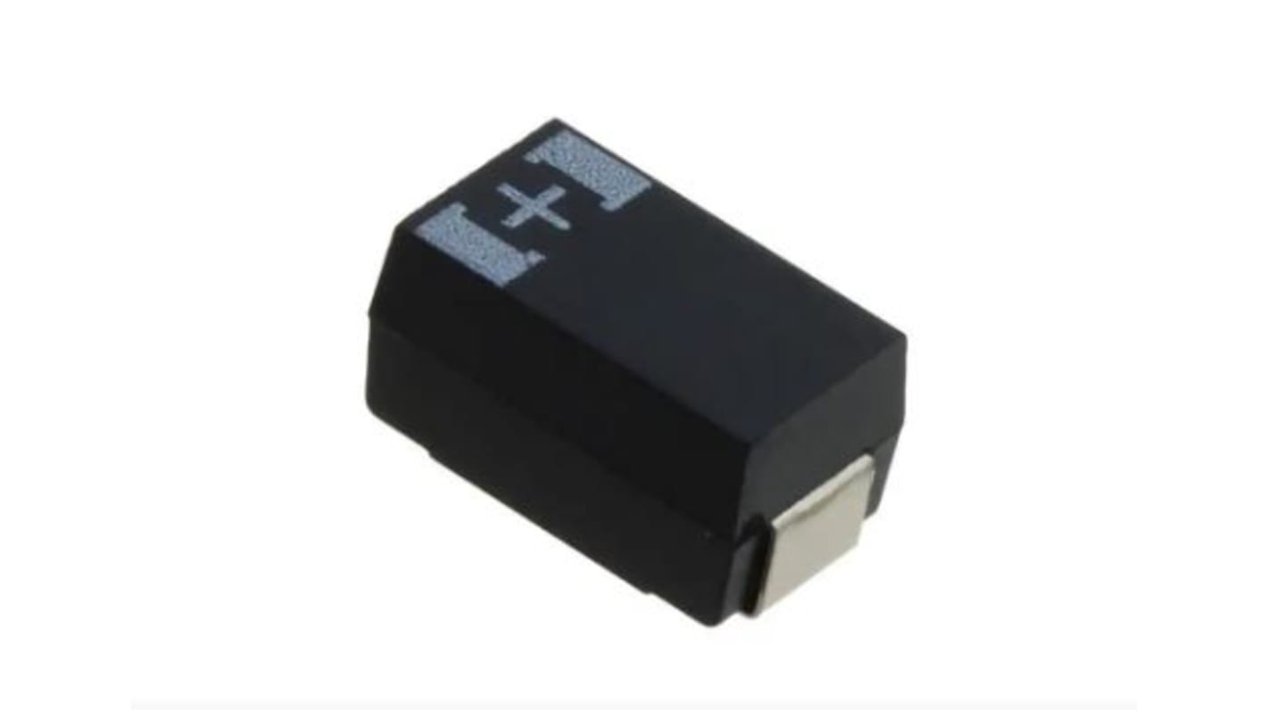 Panasonic タンタルコンデンサ,470μF,6.3V dc,B2,6TPE470MZ