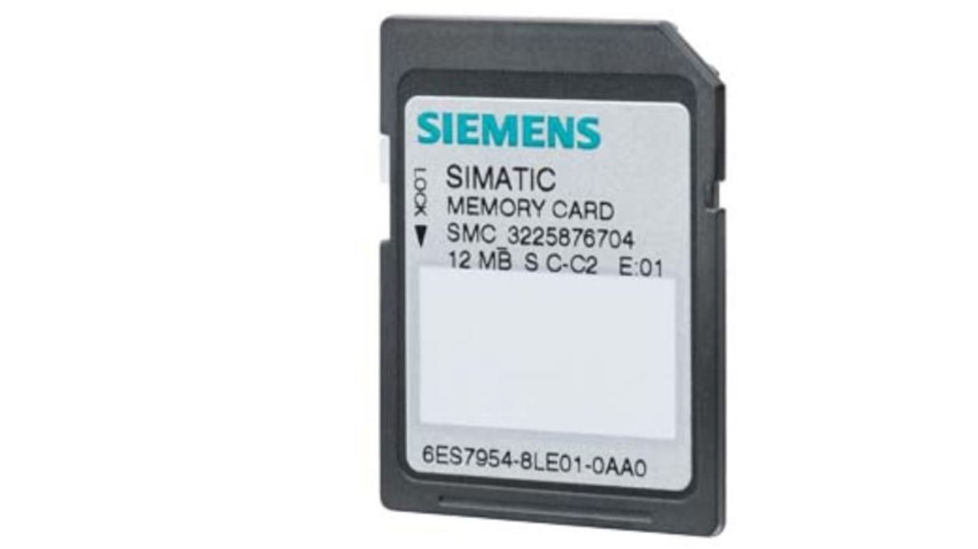 Scheda di memoria Siemens, serie 6ES7954, per PLC