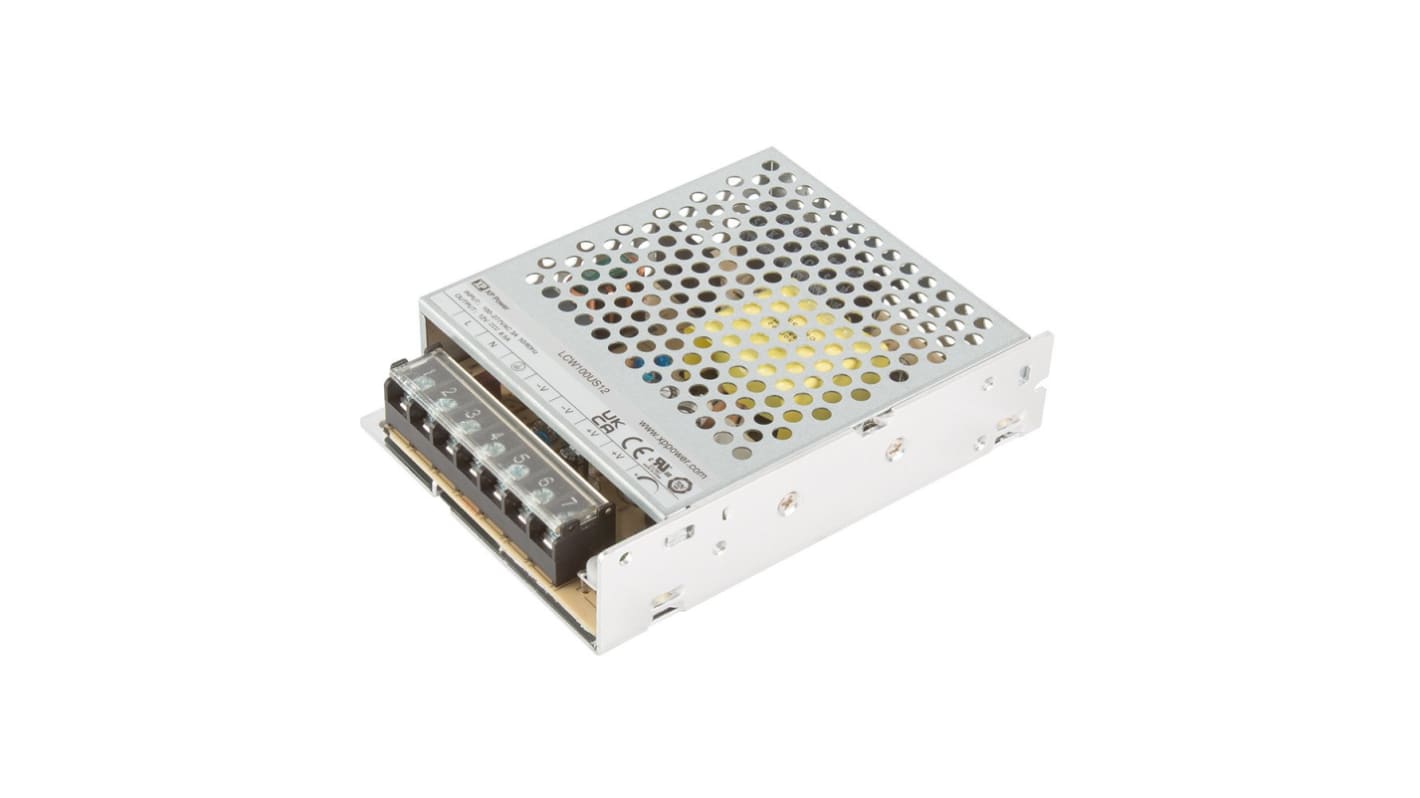 XP Power LCW100 AC/DC-Netzteil, 36V dc / 2.8A 100W 85 → 305V ac Geschlossen