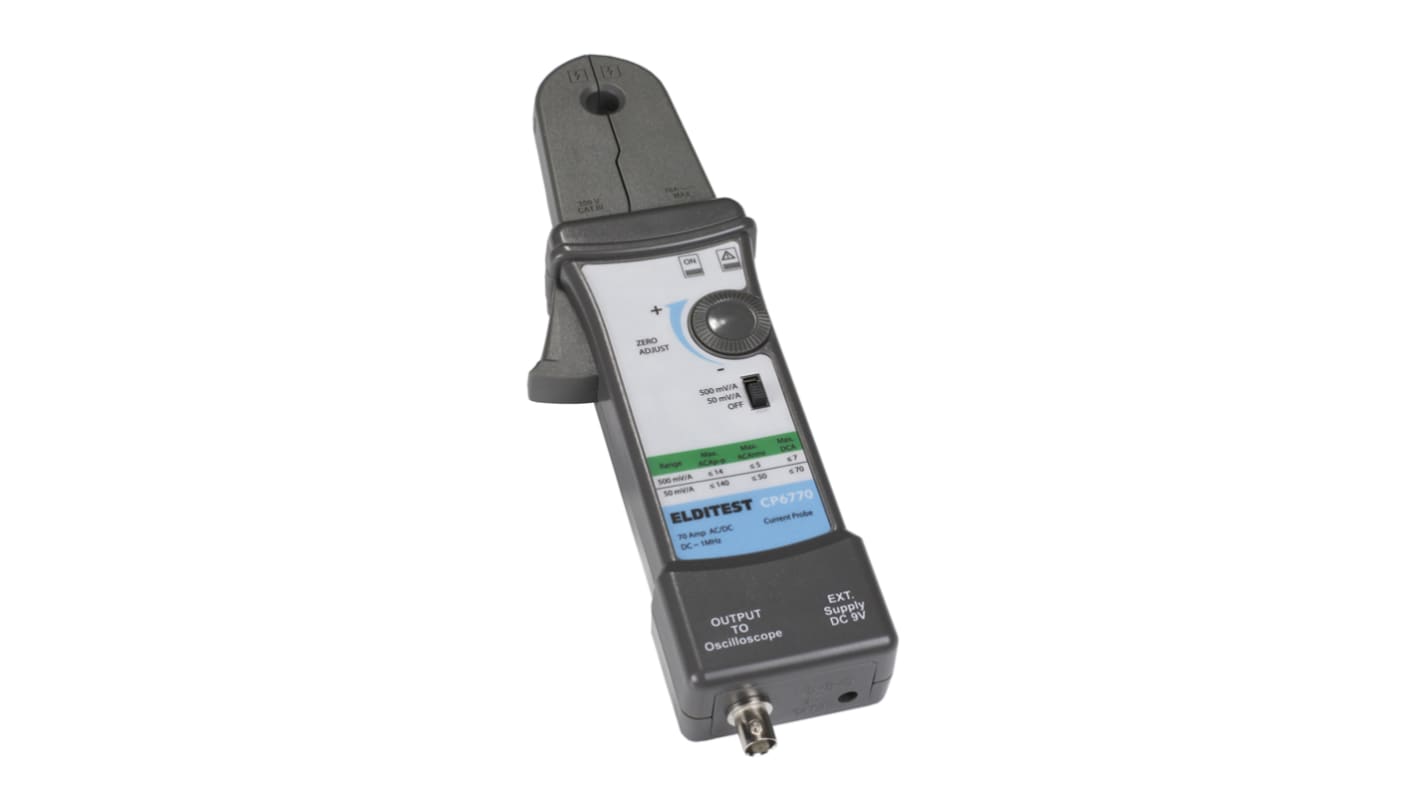 Sefram CP6770 Oscilloscope Probe, Current Type, 1MHz, BNC Connector