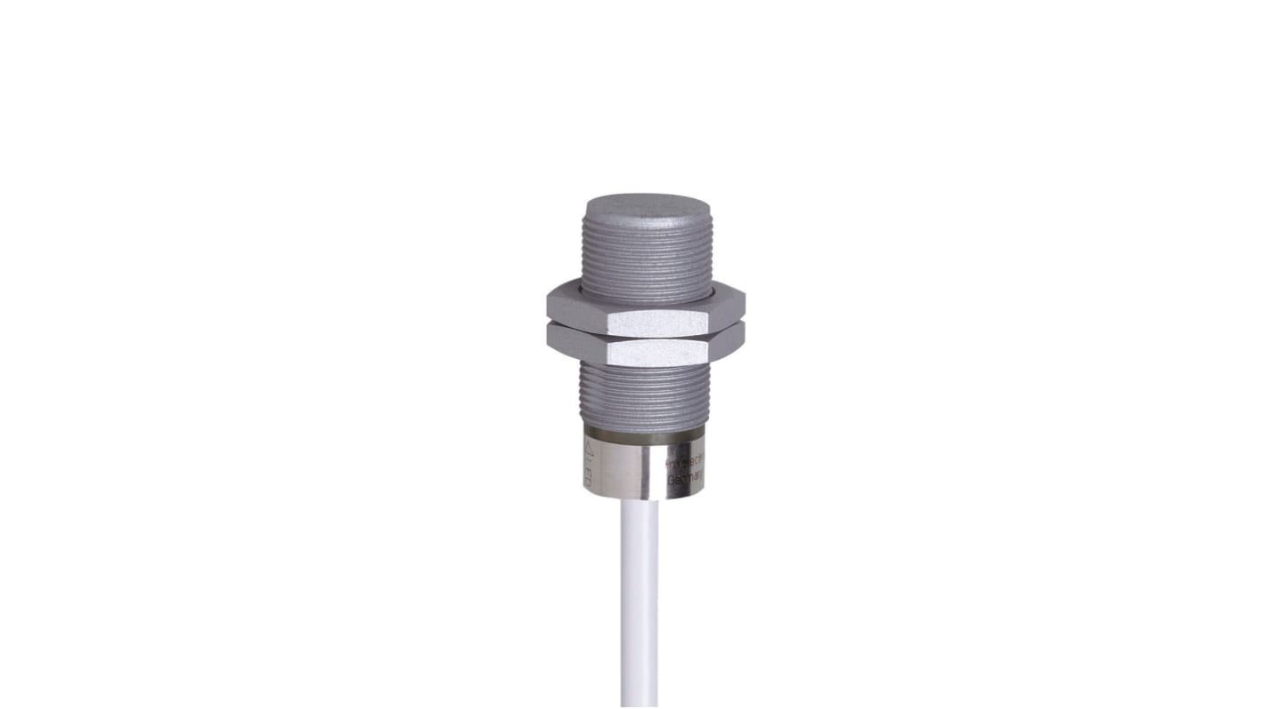 ifm electronic Inductive Threaded Barrel Proximity Sensor, M18, 6 mm Detection, PNP/NPN NO, 10 → 36 V dc
