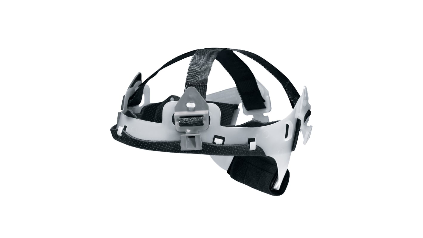 uvex Plastic, Textile Black, White Hard Hat SuspensionUvex Pheos Alpine