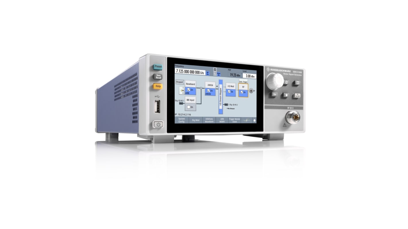 Rohde & Schwarz SMCV100BP2 Bundle RF Signal Generator, 4kHz min, 3GHz max