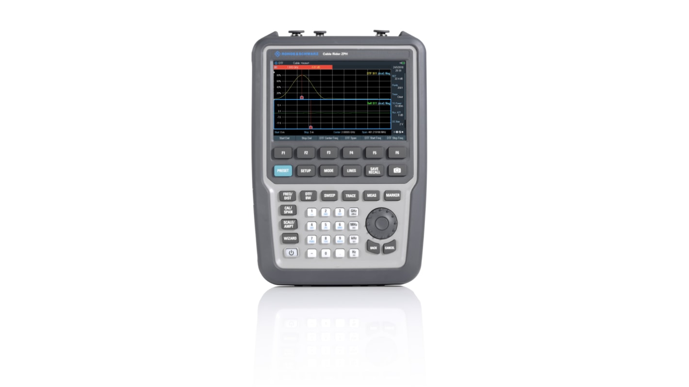 Rohde & Schwarz ZPH-FOX4 Handheld Spectrum Analyser, 3MHz